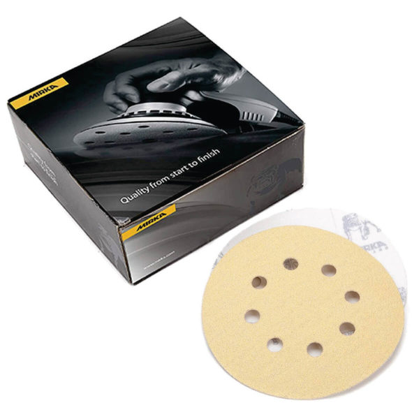 Mirka Bulldog Gold 23 Series sanding discs