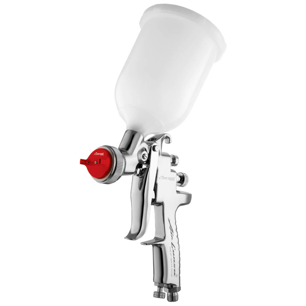 Anest Iwata AZ3HVLPS Air Gunsa IMPACT GravityFed HVLP Spray Gun