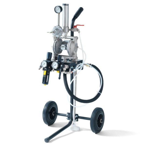Anest Iwata DPS-903 dual diaphragm cart mount pump
